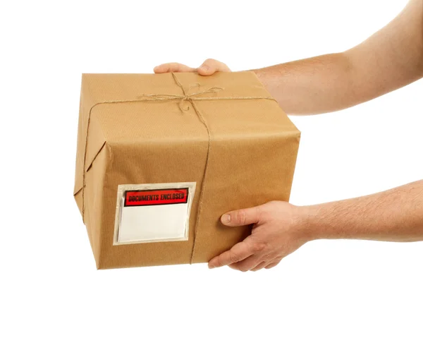Przekazanie pakietu — Zdjęcie stockowe