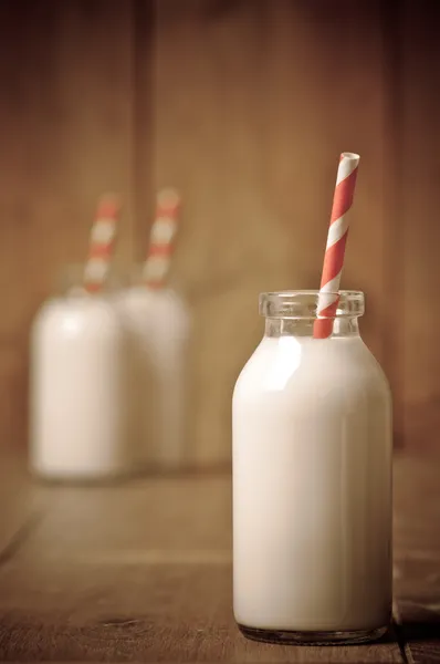 Retro melk fles — Stockfoto