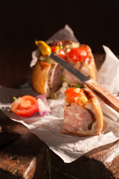 Sliced Pork Pie