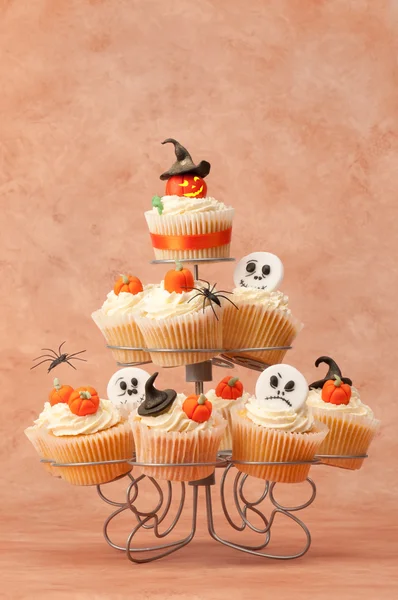 Strašidelné Halloween dorty — Stock fotografie