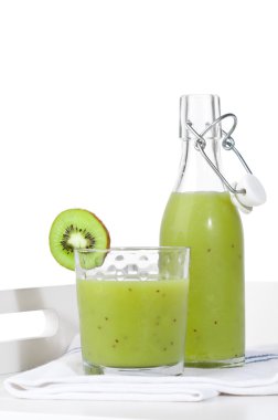 Kiwi Smoothie Setting clipart