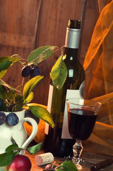 Jesienne wino — Zdjęcie stockowe