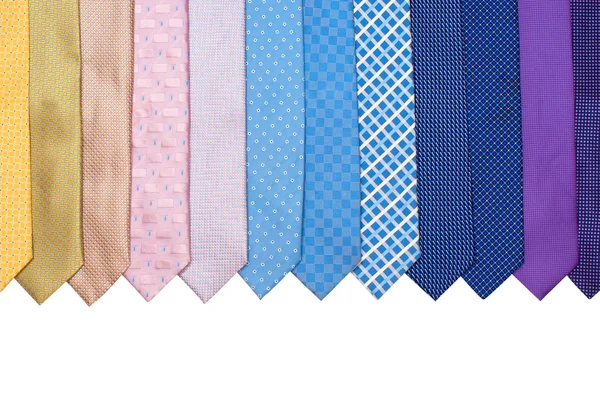 Row Of Ties — Stock Photo, Image