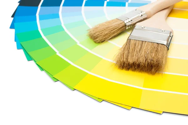 Paint Colour Swatches — Stock Photo, Image
