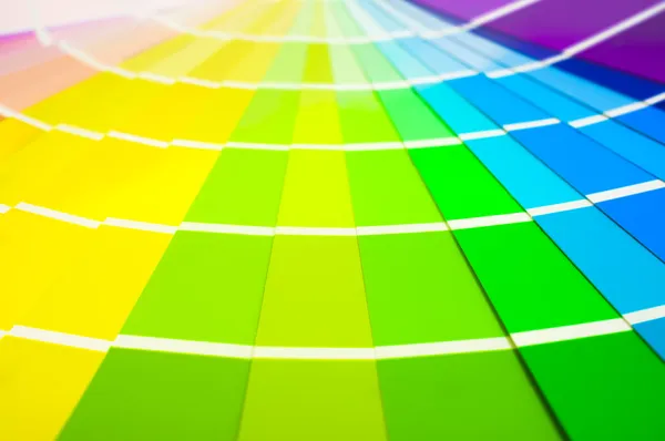 Kolor karty kolorów — Zdjęcie stockowe