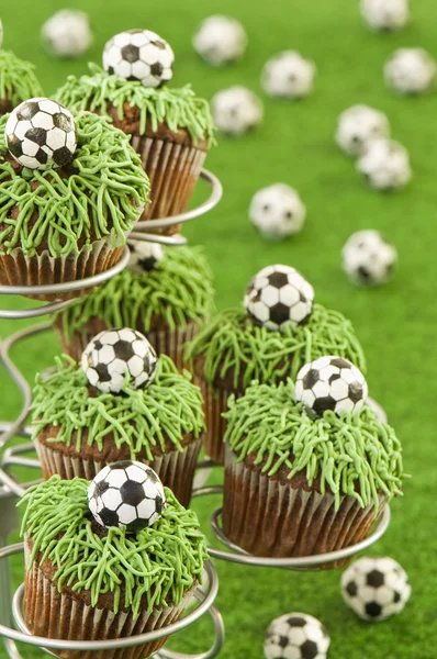 World Cup Cupcakes — Stockfoto