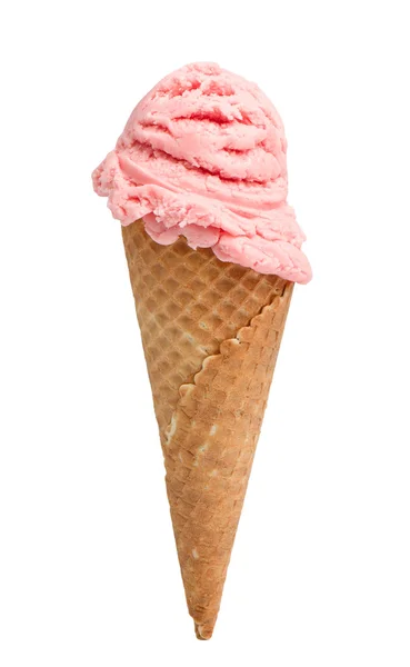 Strawberry Ice Cream Stock Picture