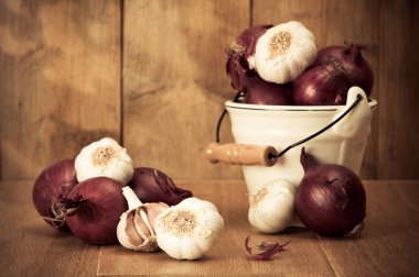 Onions & Garlic clipart