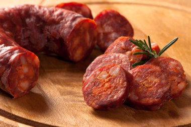 Rustic Chorizo Sausage clipart