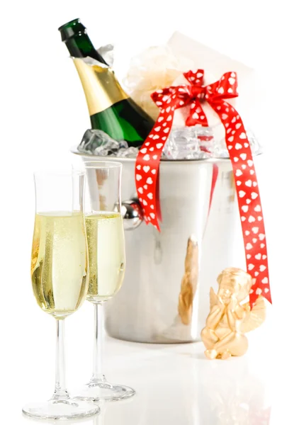Slavnostní šampaňské — Stock fotografie