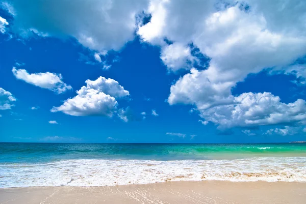 Scena plażowa — Zdjęcie stockowe