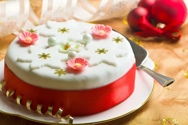 Christmas Cake — Stock Photo, Image