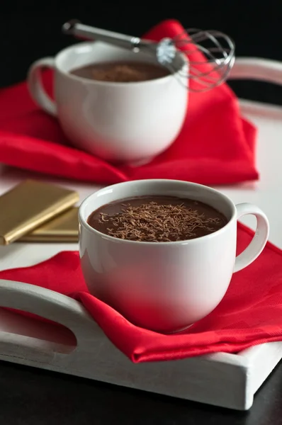 Hot Chocolate Drinks — Stock Photo, Image