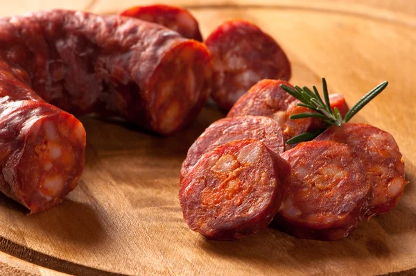 Saucisse Chorizo rustique — Photo