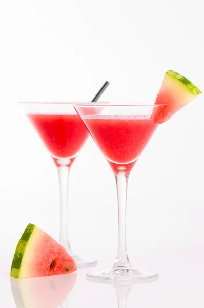 Vattenmelon drycker — Stockfoto