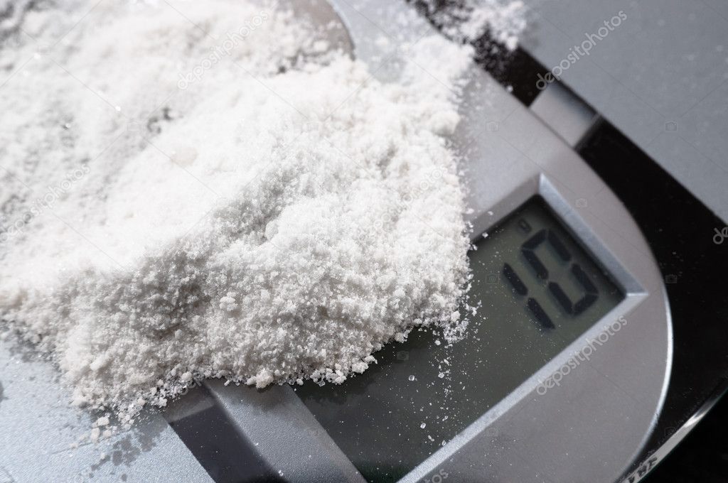 Mephedrone (Meow) On Weighing Scales