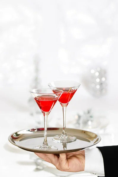 Cameriere del cocktail — Foto Stock