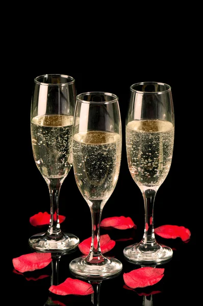 Glasses Of Champagne — Stock Photo, Image