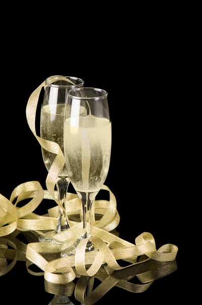 Skål för champagne — Stockfoto