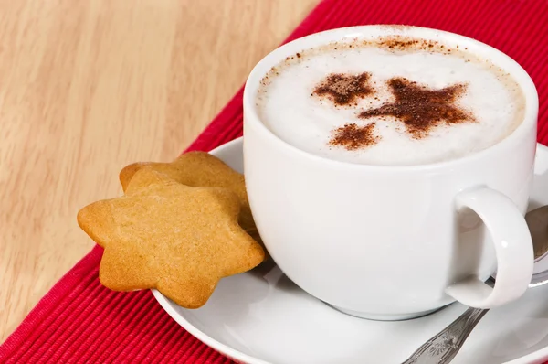 Frothy Cappuccino — Stock Photo, Image