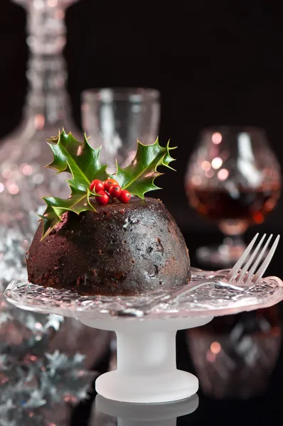 Świąteczny pudding — Zdjęcie stockowe