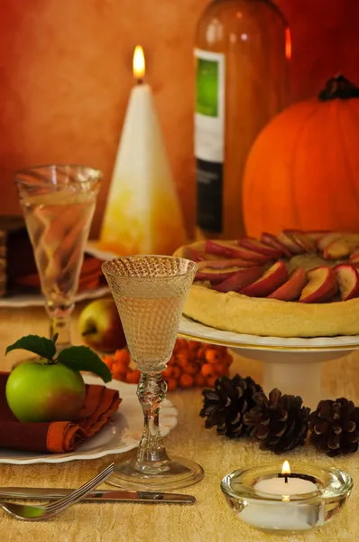 Thanksgiving Table — Stok fotoğraf