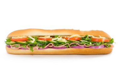 Ham Salad Baguette clipart