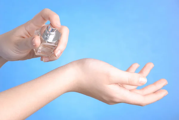 stock image Spraying Perfume