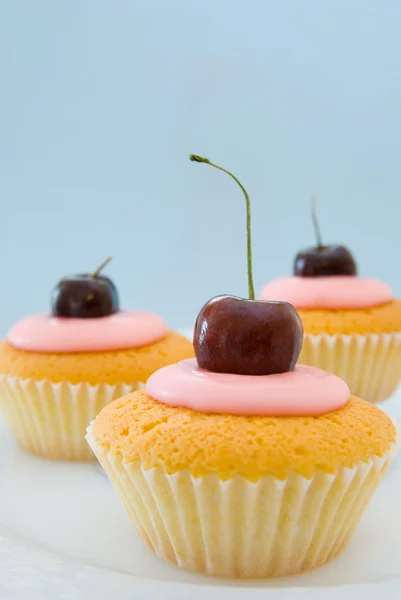 Cherry Cakes — Stock Photo, Image