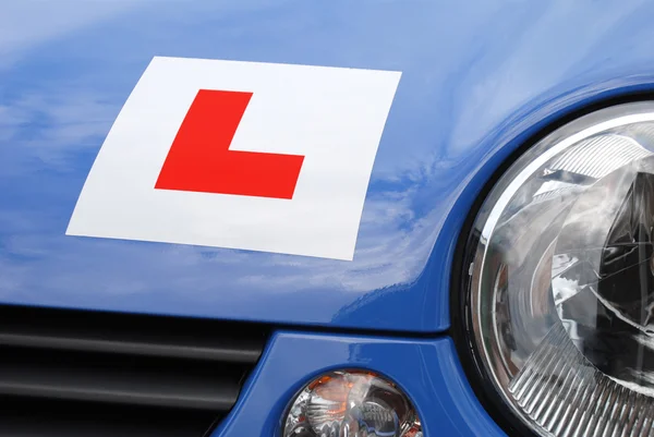 Learner Driver Plate — Stock Photo, Image