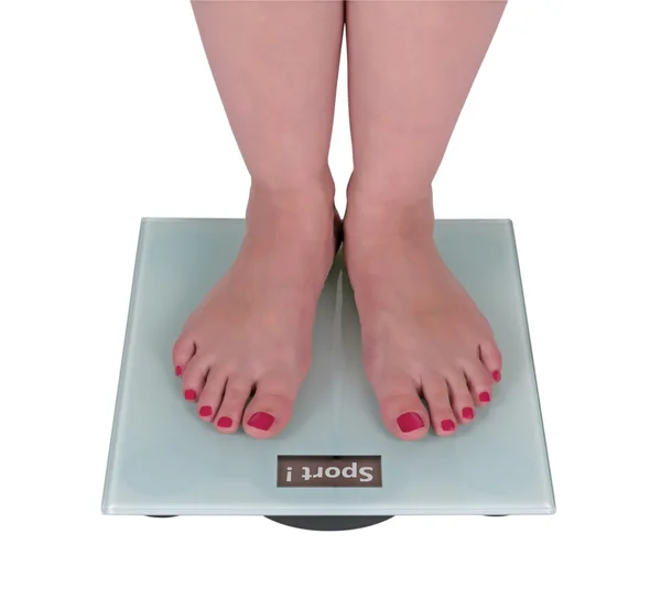 stock image Digital scale says sport