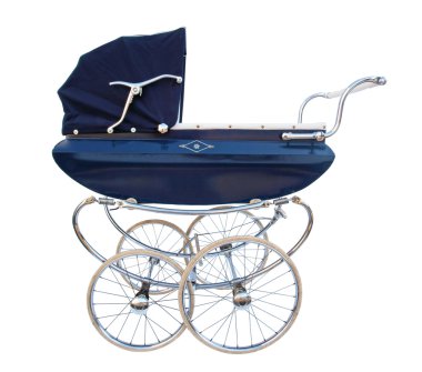 Old baby carriage clipart