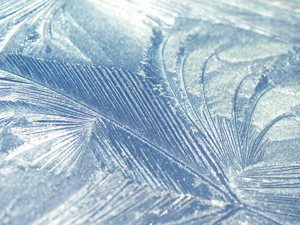 霜の自然なパターン — ストック写真