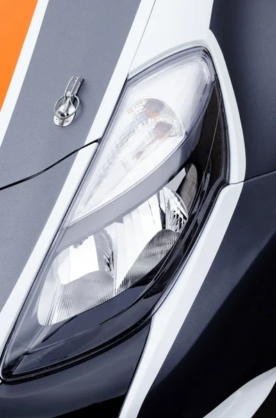 Headlight of a sport car — Stock Photo, Image