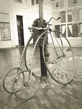 Vintage bicycle clipart