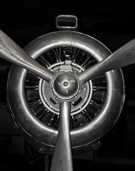 飛行機のプロペラ — ストック写真