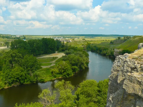 stock image Rocks and river