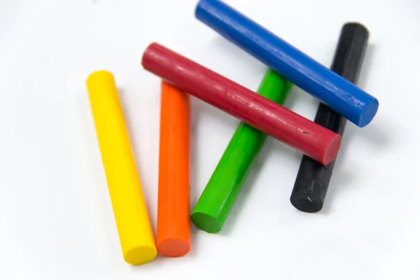 Nuevos lápices de cera — Foto de Stock
