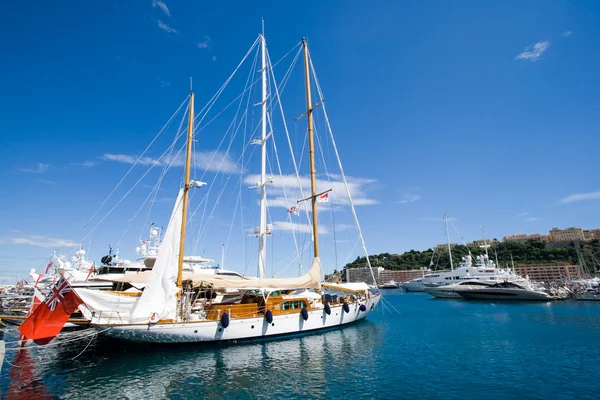 Jacht Monako — Zdjęcie stockowe