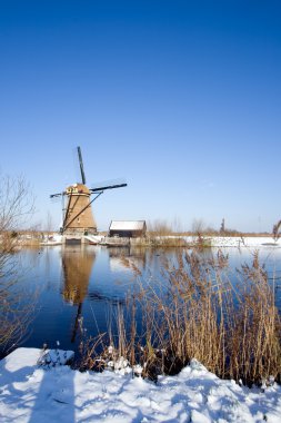 Dutch windmill clipart