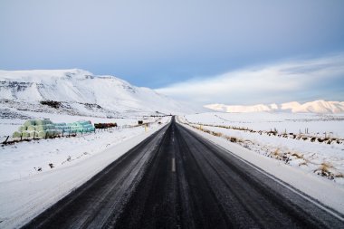 Iceland Road clipart