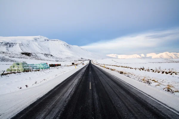 Ισλανδία δρόμο — Φωτογραφία Αρχείου