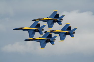 F-18 Blue Angels clipart