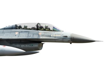 F-16 isolated clipart