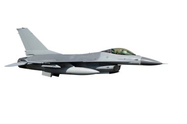 F-16 isolated clipart