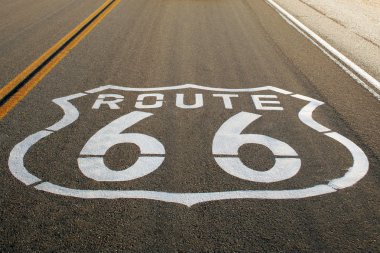 Route 66 clipart