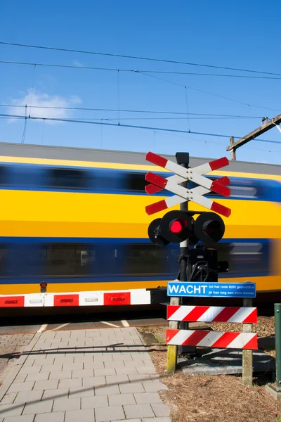 Високошвидкісні потяги — стокове фото