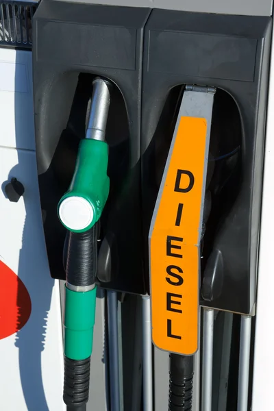 stock image Diesel gas pump