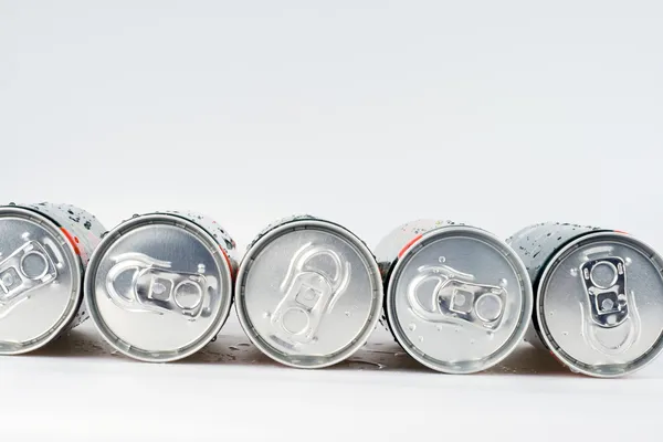 Soda cans — Stock Photo, Image