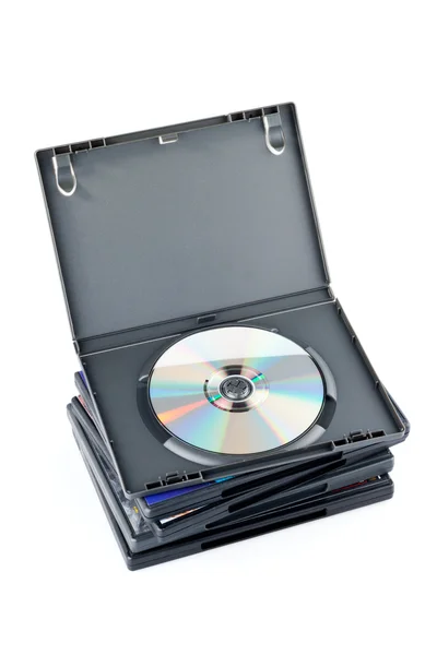 Skrzynki na cd — Zdjęcie stockowe